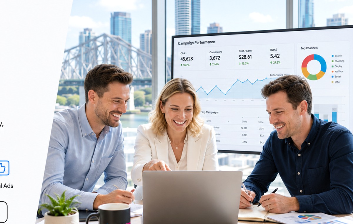 Get Traffic 500 team reviewing digital advertising